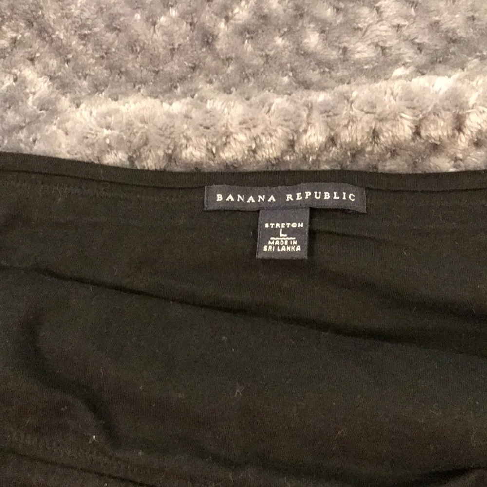 EC: Black Banana Republic tube top Sz L - Picture 4 of 7